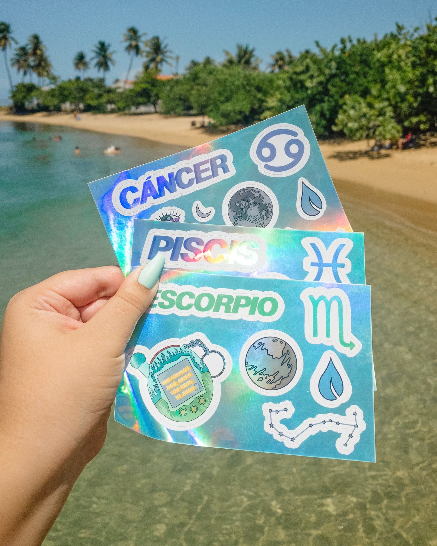 Escorpio - Sticker Sheet (Premium Holographic)