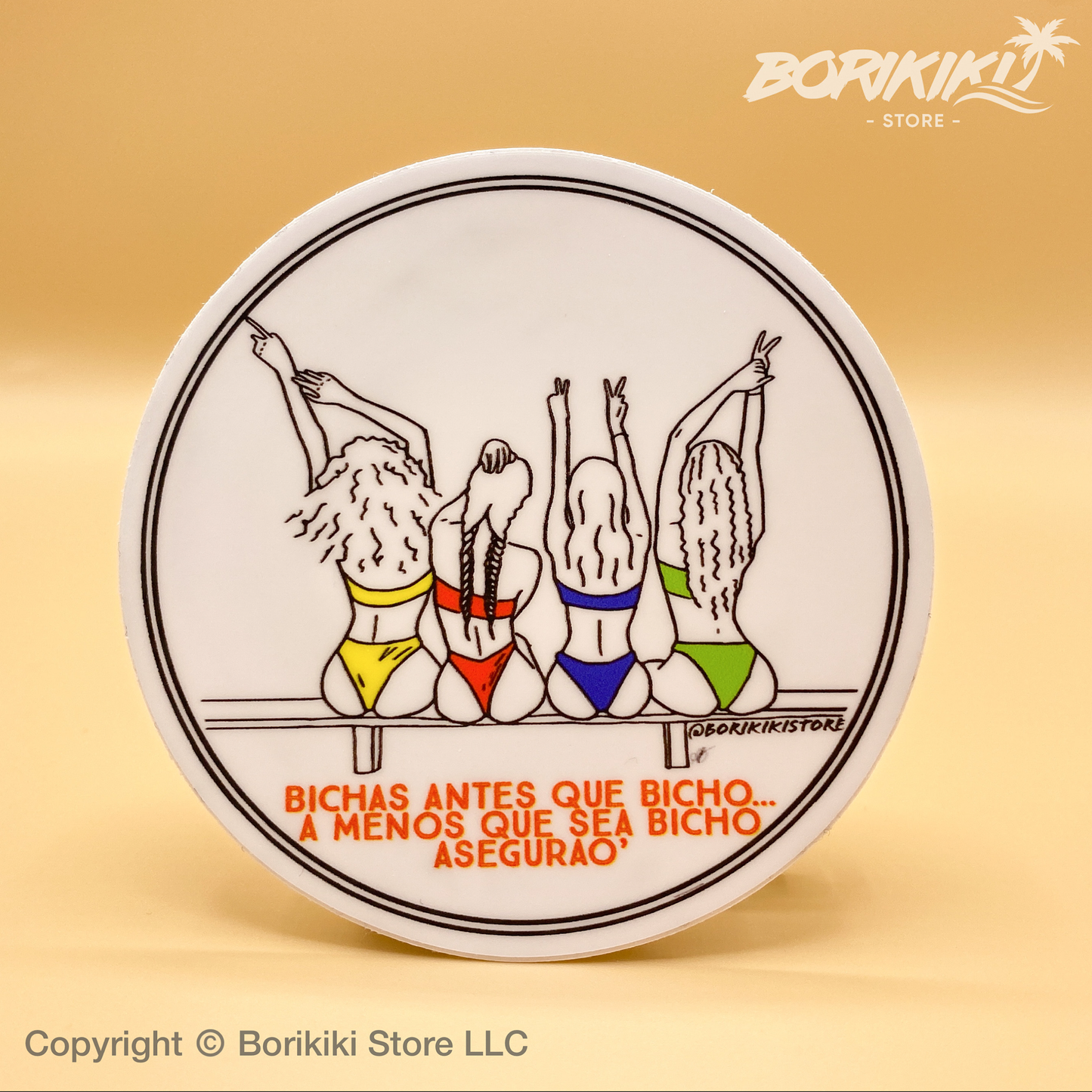 Bichas Antes Que Bicho - Premium Matte Sticker