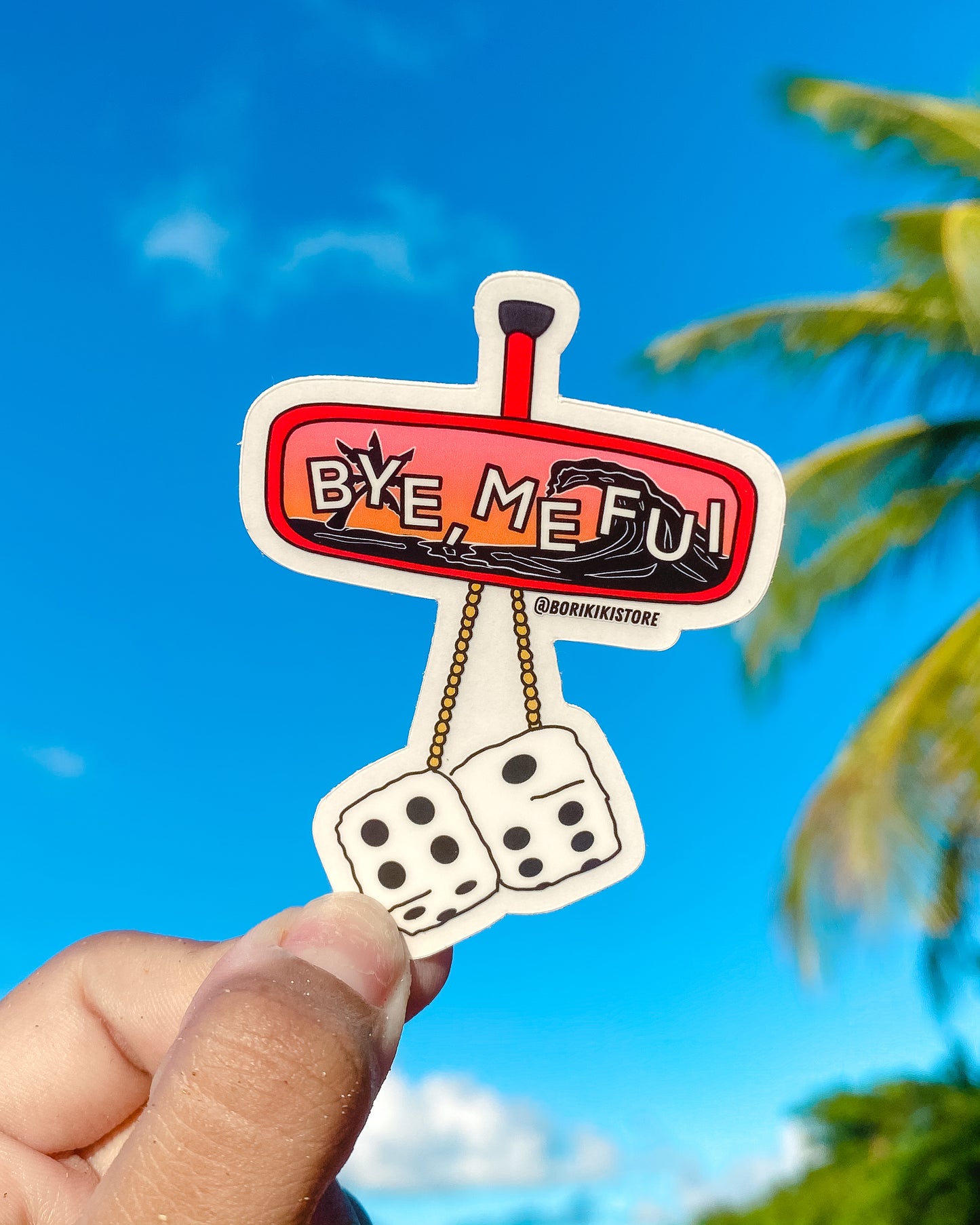 Bye, Me Fui- Premium Clear Sticker