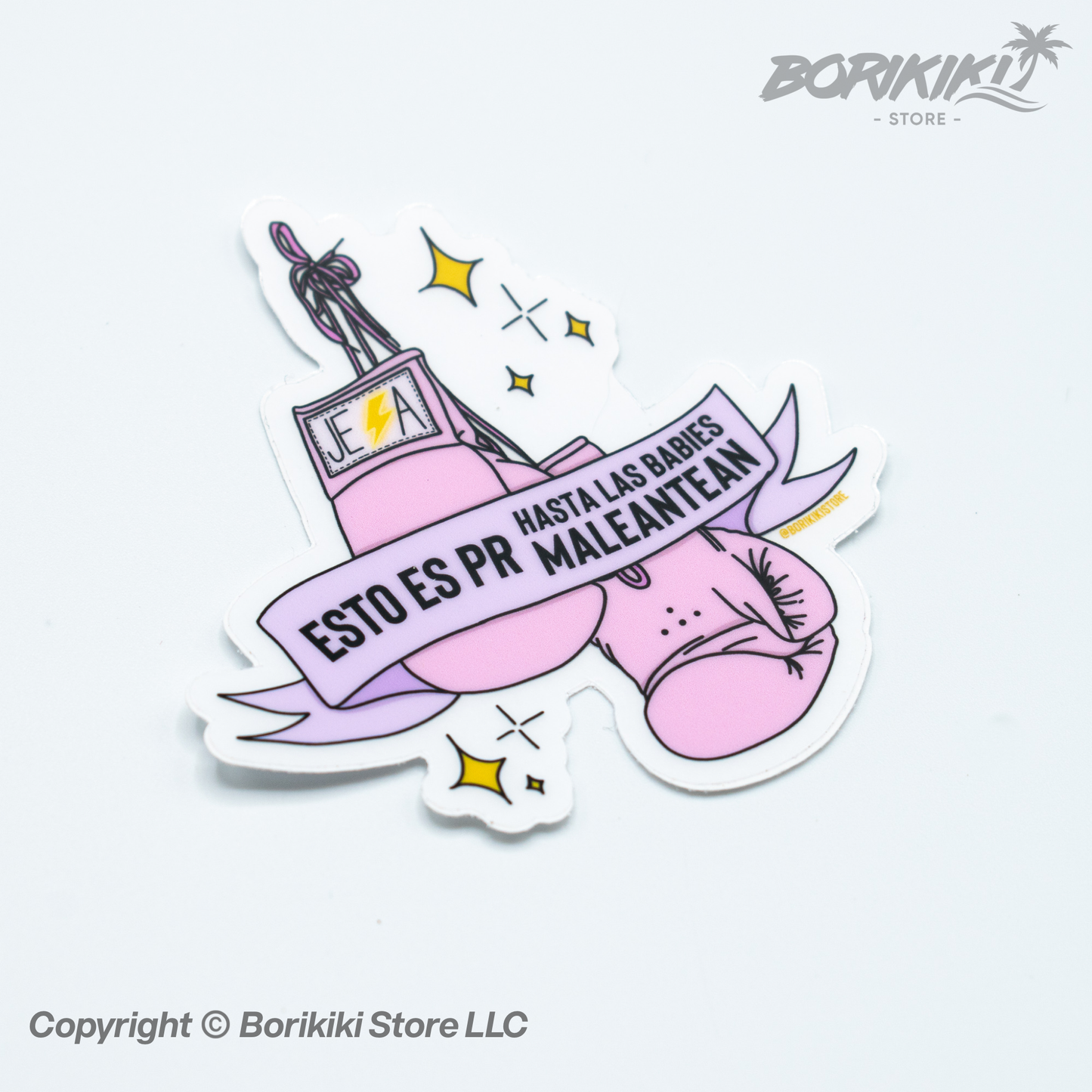 Las Babies Maleantean - Premium Clear Sticker