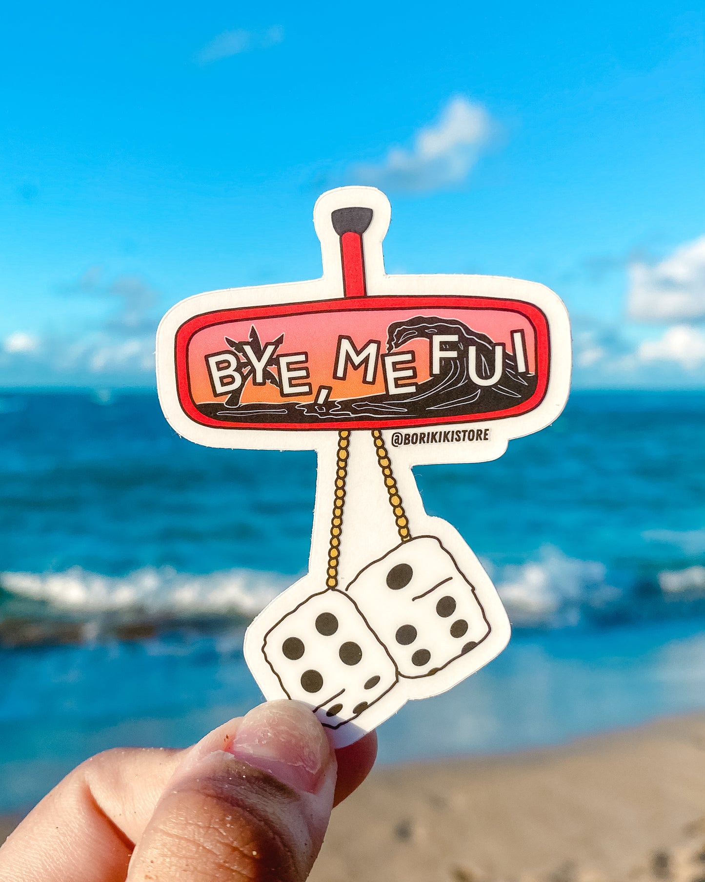 Bye, Me Fui- Premium Clear Sticker