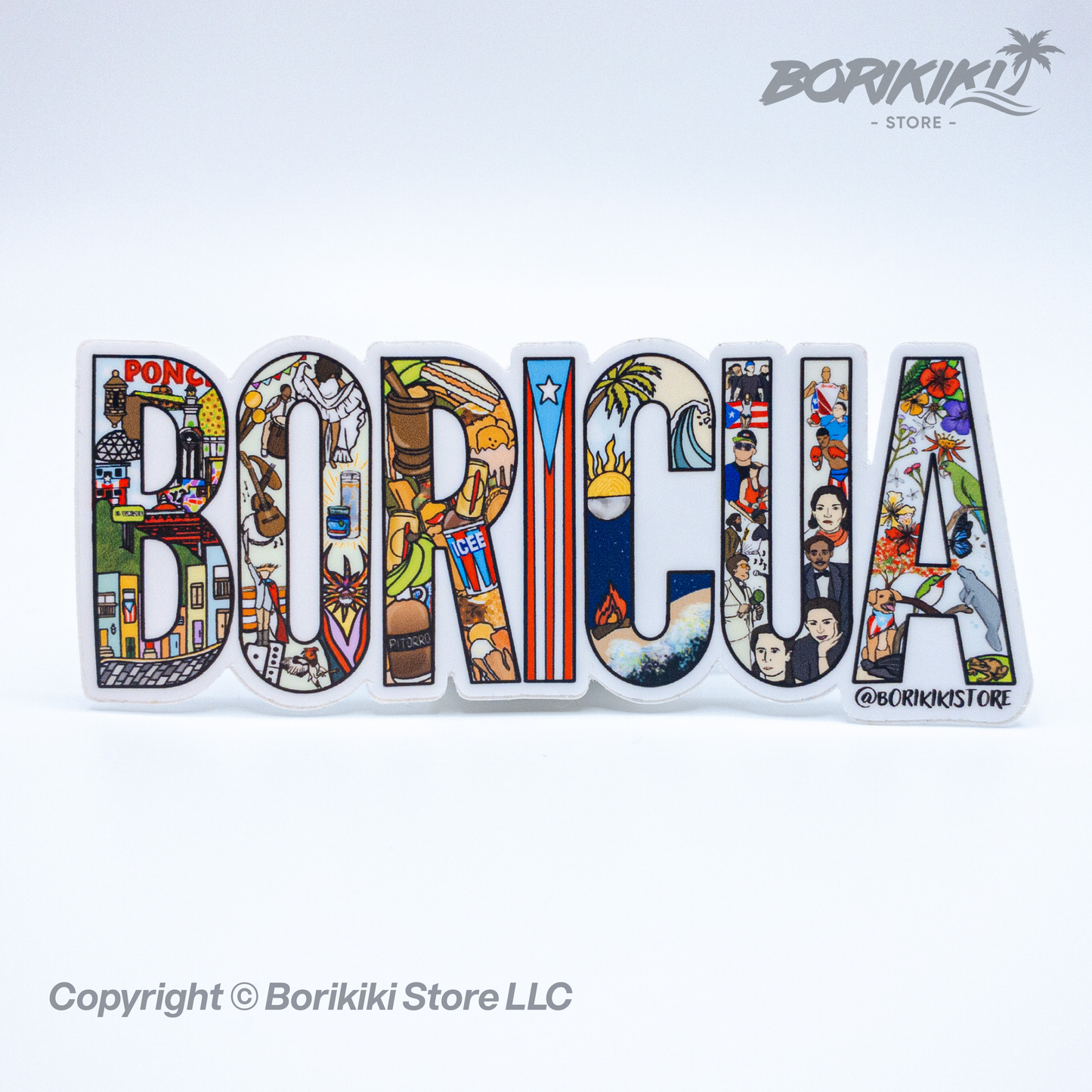 BORICUA - Premium Matte Sticker