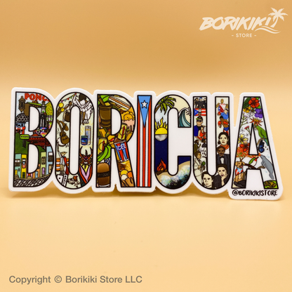 BORICUA - Premium Matte Sticker