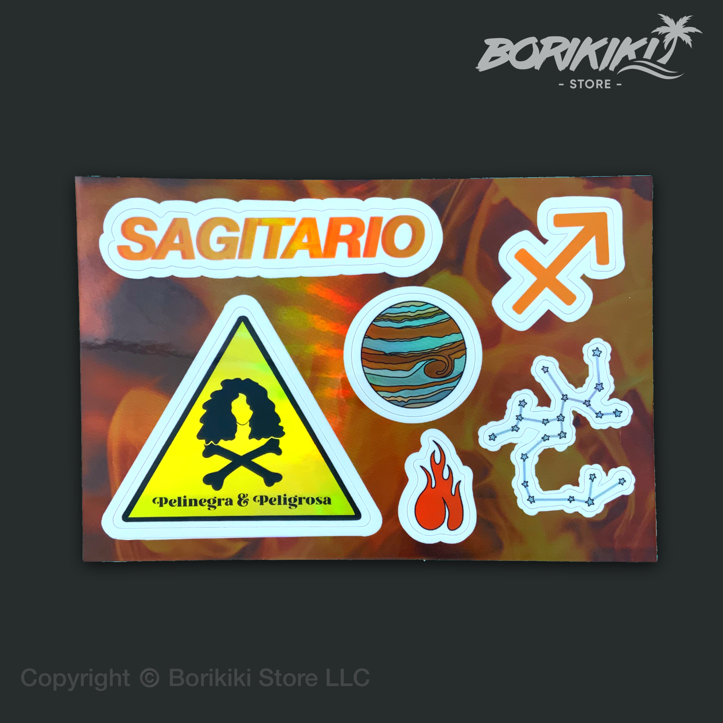 Sagitario - Sticker Sheet (Premium Holographic)